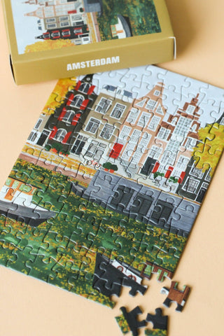 Mini-Puzzle Amsterdam, 99 Teile