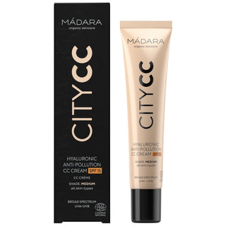 CITYCC Hyaluronic Anti-Pollution CC Creme LSF15, medium