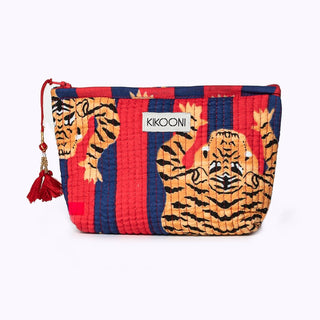 Handgemachte Mini Tasche "Poppy Tiger Diva"