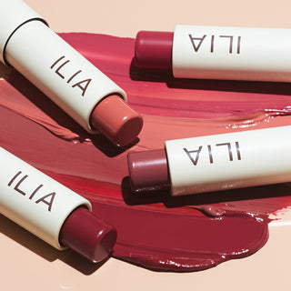 ILIA Balmy Tint Hydrating Lip Balm Texture and Smears