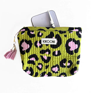 Handgemachte Mini Tasche "Oh Leo - cosmic green"