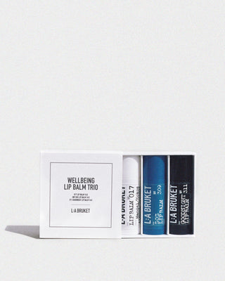 Wellbeing Lip Balm Trio, 3 x 14 g