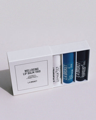 Wellbeing Lip Balm Trio, 3 x 14 g