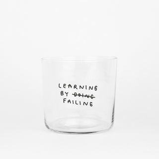 Glas „Learning by Failing“ (350 ml)